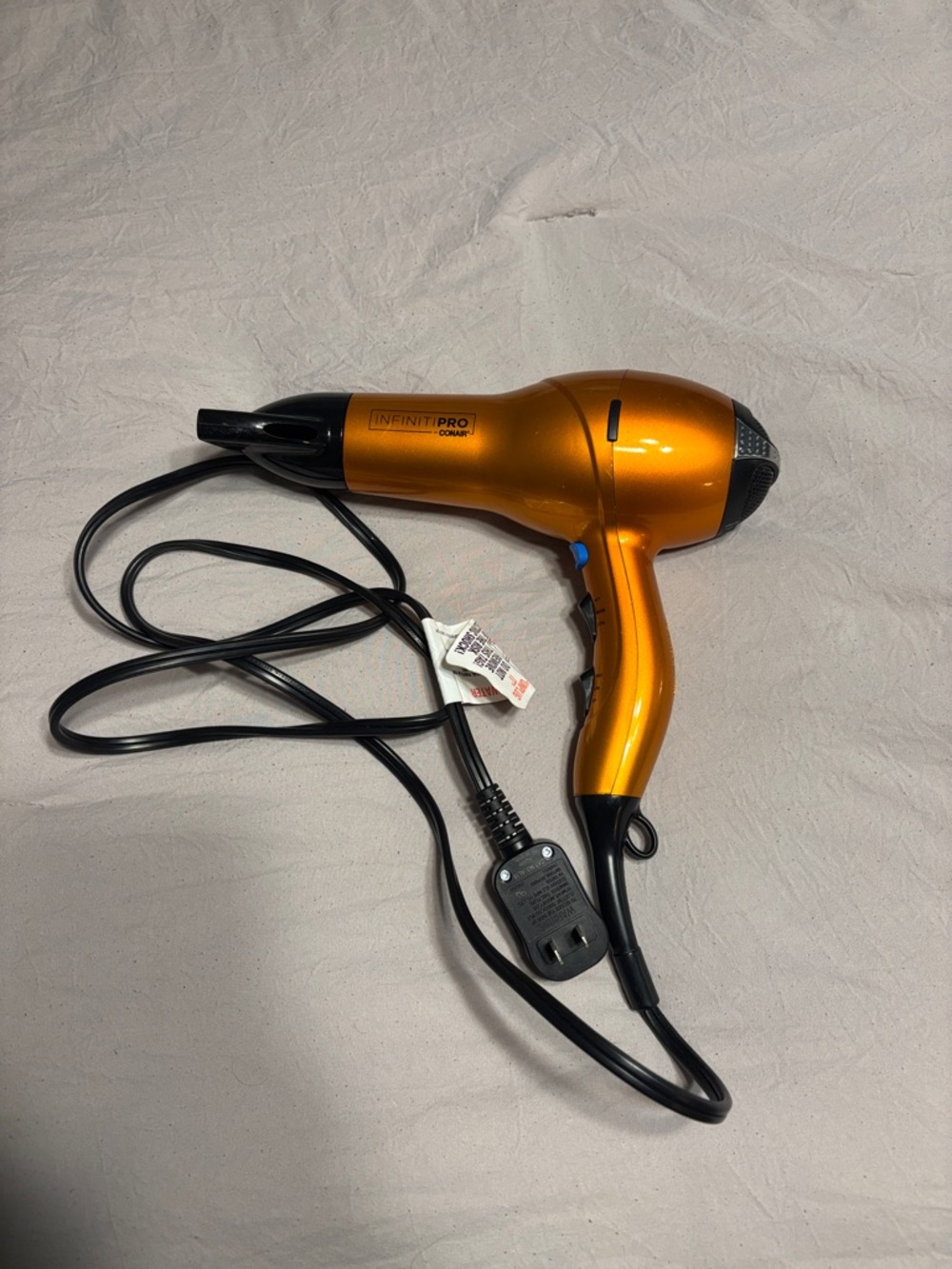 InfinitiPRO Conair Orange Hair Dryer
